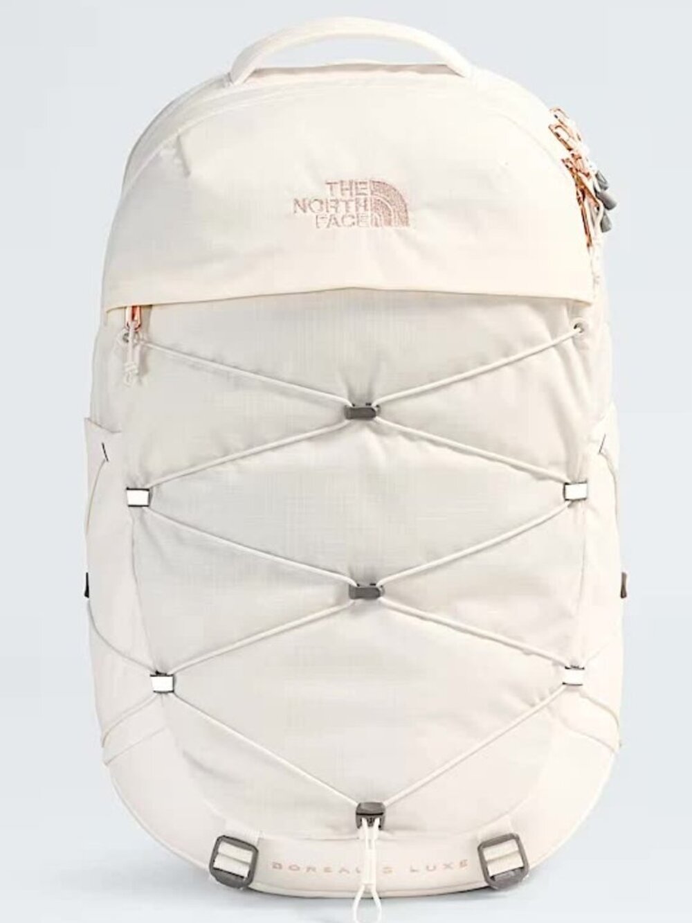 The North Face Borealis Luxe Laptop Backpack 27L Gardenia White Travel Bag New - Picture 3 of 8
